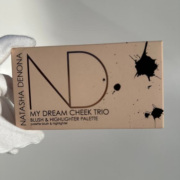 Natasha Denona My Dream Cheek Trio Blush & Highlighter Palette Cream Powder BNIB - Picture 11 of 12